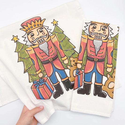 Nutcracker Tea Towel