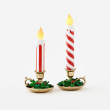 Lighted Christmas Tree Candle Set