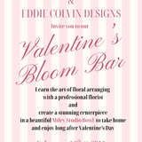 Valentine's Bloom Bar