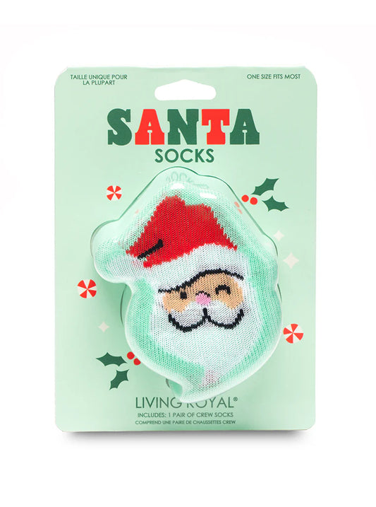 3D Socks- Santa