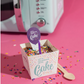 Instacake Congrats Vanilla Celebrate Cake Card