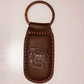 Men's Leather Keychain