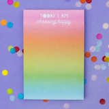 Choose Happy Notepad