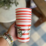 Merry Christmas Reusable Party Cups