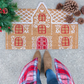 Gingerbread House Doormat