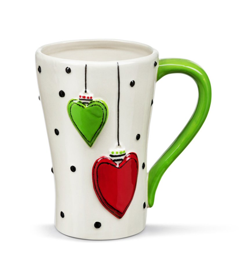 Holiday Hearts Mug