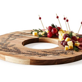 Wreath Serving Board w/ Picks