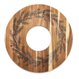 Wreath Serving Board w/ Picks