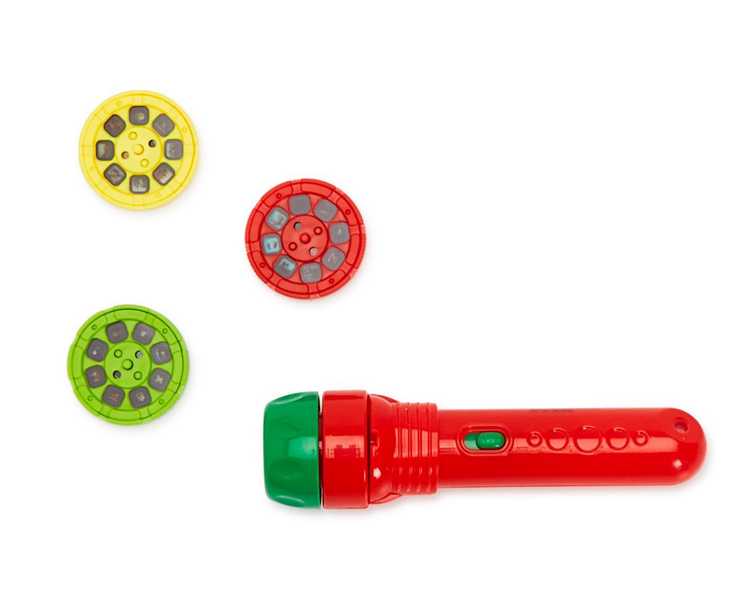 Christmas Projection Torch with 3 Sliding Discs