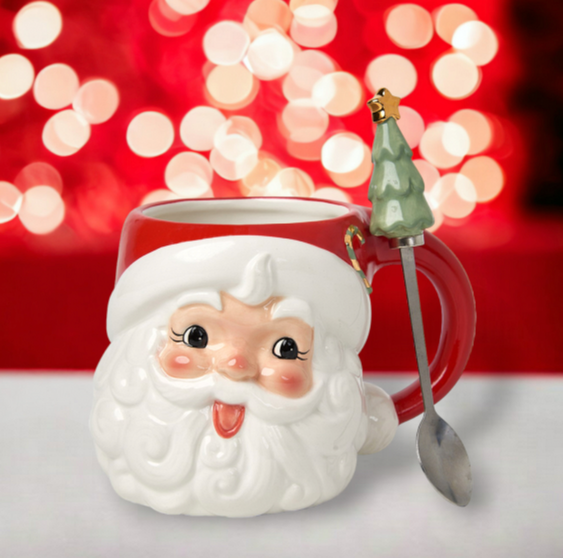 Santa Head Mug