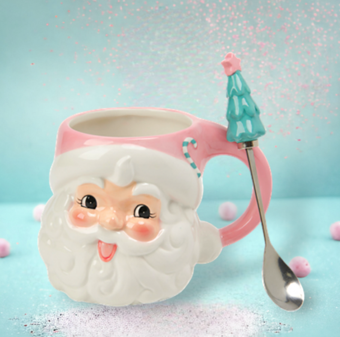 Santa Head Mug