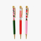 Letters to Santa Confetti Pen Set- Black Ink