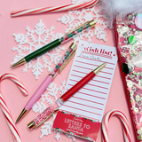 Letters to Santa Confetti Pen Set- Black Ink