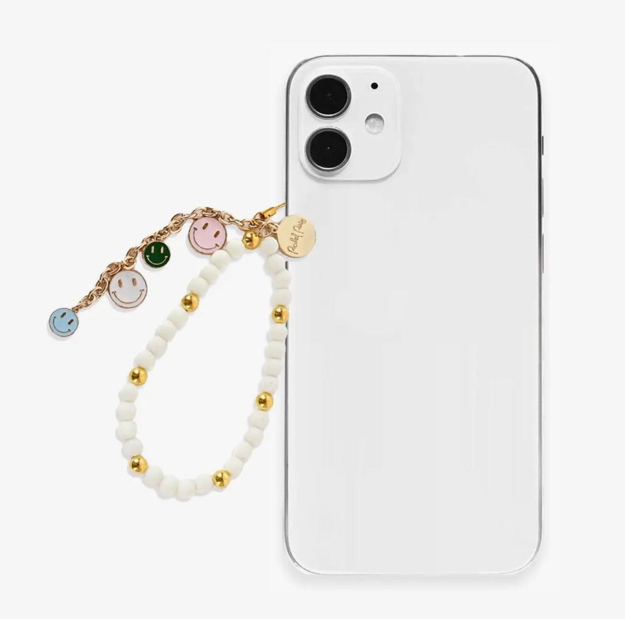 Smiles for Miles Beaded Phone Charm
