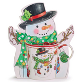 Christmas Mugs in Gift Caddy