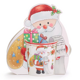 Christmas Mugs in Gift Caddy