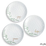 Joy, Peace, Hope Plates