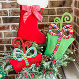 Add a Ribbon Stocking