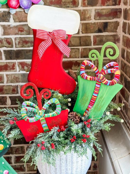 Add a Ribbon Stocking