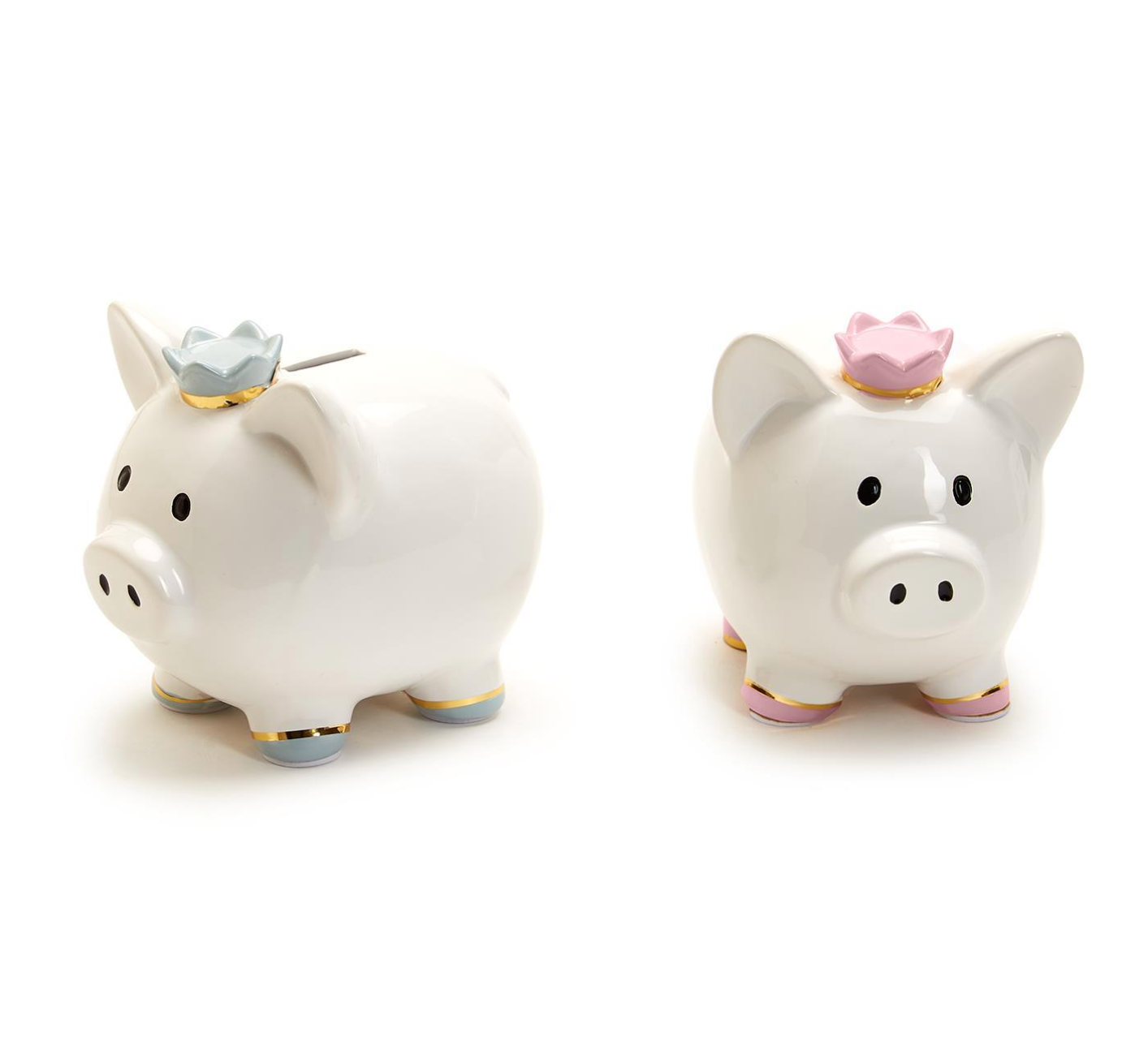 Piggy Bank with Crown
