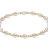 Enewton Classic Sincerity 4MM Bead & Pearl Bracelet