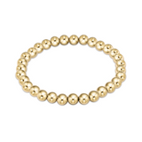 Enewton extends - classic gold 6mm bead bracelet