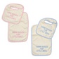 Thank Heaven Bib & Burp Cloth Set