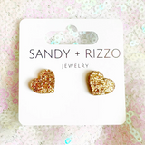 Sandy & Rizzo Mardi Gras Earrings