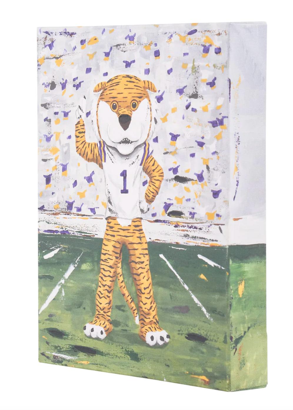 LSU Tiger Canvas-Small