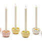 In Full Bloom Taper Candle Holders
