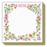 Mom with Fresh Flowers Luxe Notepad