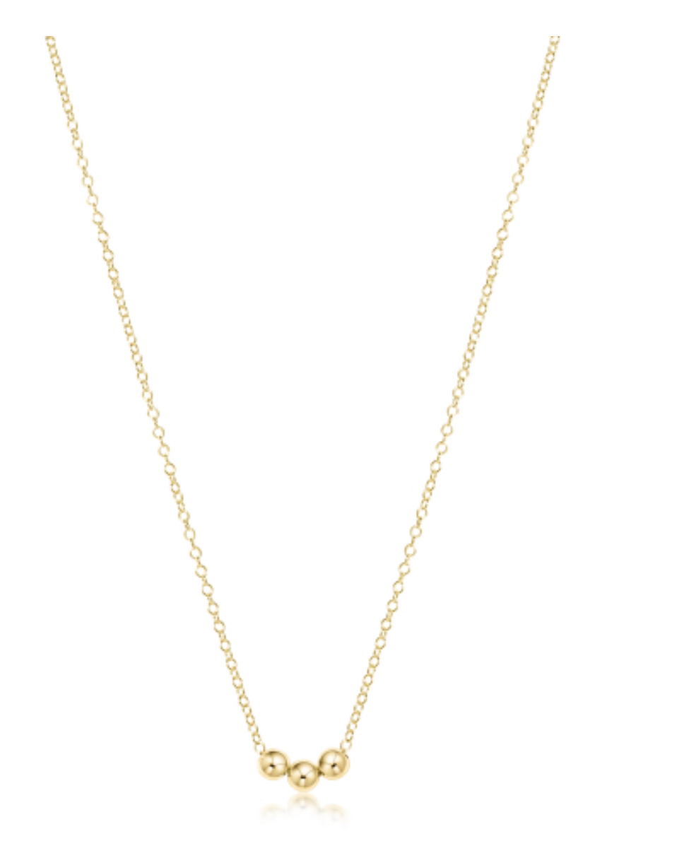 ENewton 16" Necklace Gold- Charms
