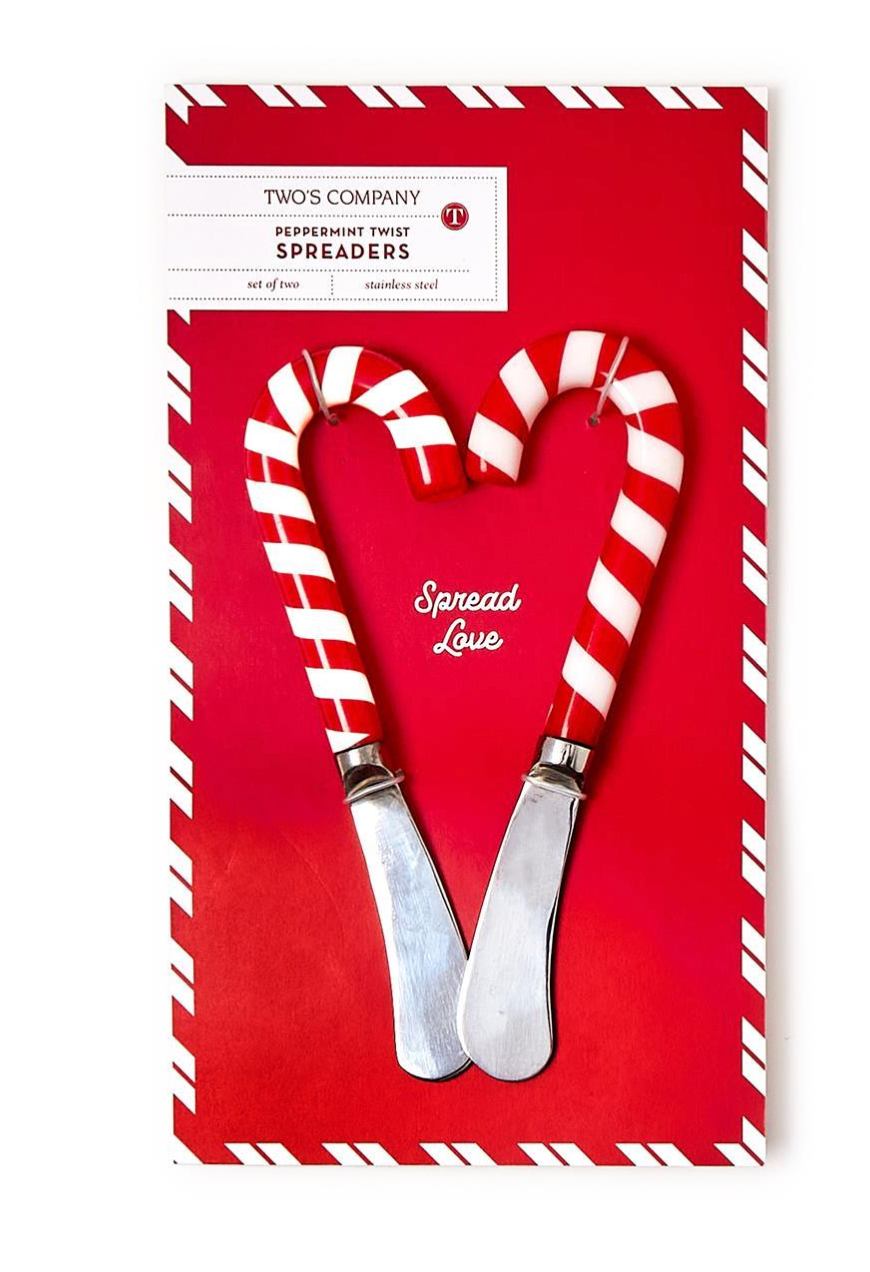 Peppermint Twist Candy Cane Spreaders