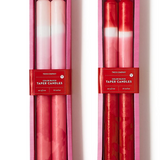 Pink Color Block Taper Candlesticks