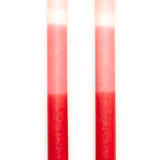 Pink Color Block Taper Candlesticks
