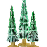 Merry and Bright Mercury Ombré Christmas Trees