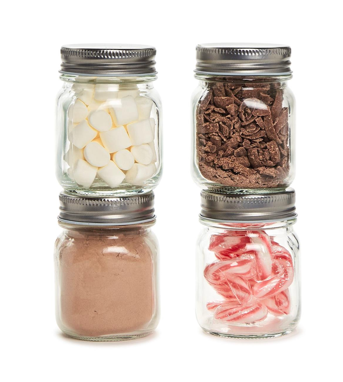 Hot Cocoa Bar 4 Pc Mason Jar Kit