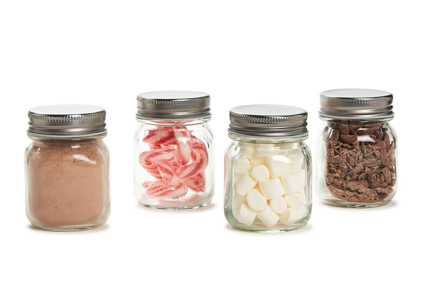 Hot Cocoa Bar 4 Pc Mason Jar Kit