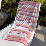 Custom Shadow Block Beach Towels