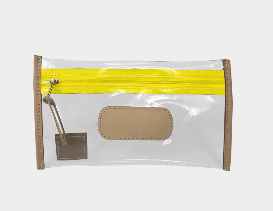 Jon Hart Clear Pouch