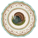 Die-cut Heritage Turkey China Placemat set of 12