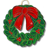 Christmas Wreath Door Hanger
