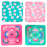 Bonjour Mahjong Coaster Set