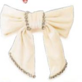 Chloe Embellished Bow Barrette