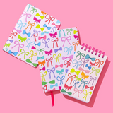 Colorful Bows Notebook Set