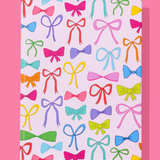 Colorful Bows Hardcover Notebook