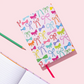 Colorful Bows Hardcover Notebook