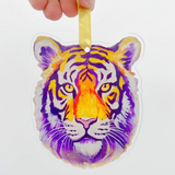 Tiger Head Acrylic Ornament