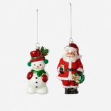 Snowman/Santa Ornament