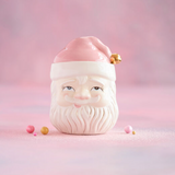 Papa Noel Pink Cookie Jar